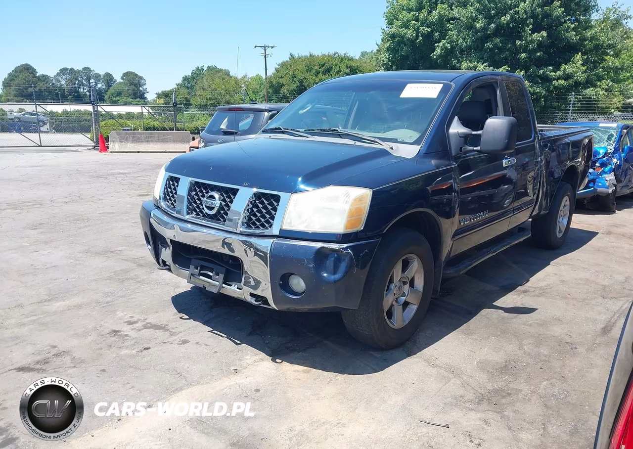 2007 Nissan Titan Se VIN:1N6BA06B27N214884 - 2