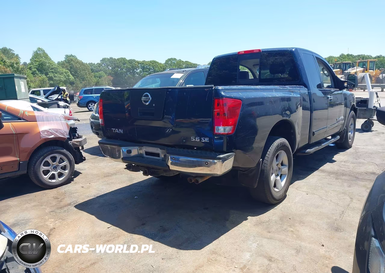 2007 Nissan Titan Se VIN:1N6BA06B27N214884 - 4
