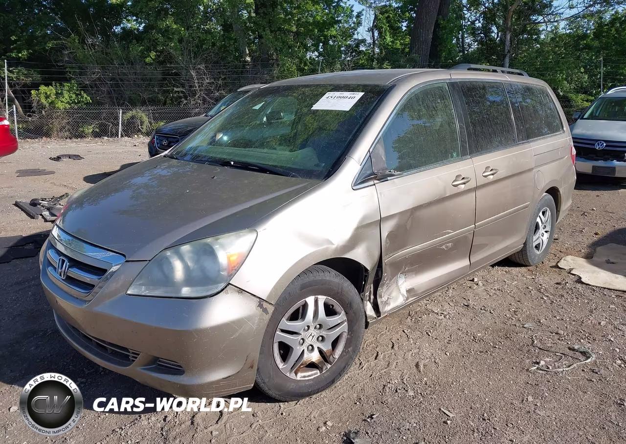 2007 Honda Odyssey Ex VIN:5FNRL384X7B054280 - 2