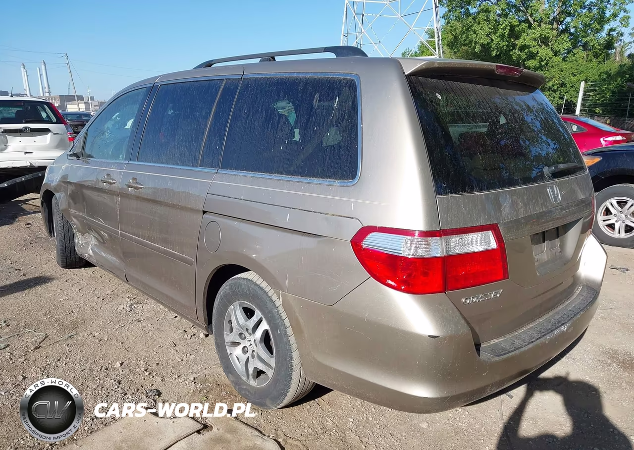 2007 Honda Odyssey Ex VIN:5FNRL384X7B054280 - 3