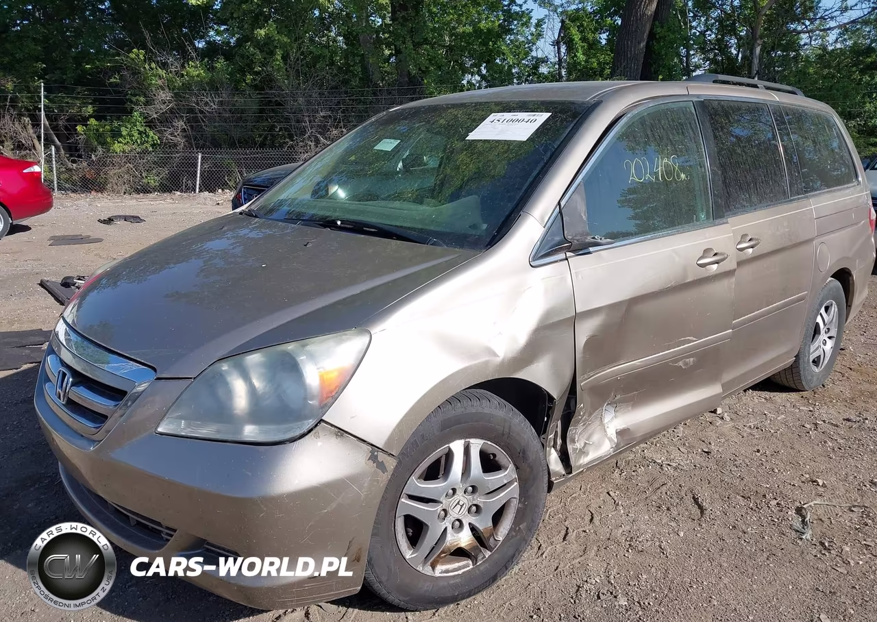 2007 Honda Odyssey Ex VIN:5FNRL384X7B054280 - 6