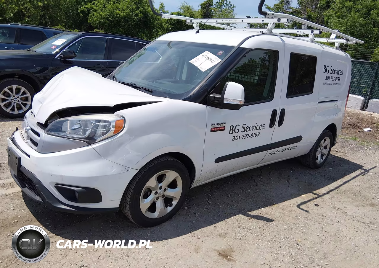 2017 Ram Promaster City Tradesman Slt VIN:ZFBERFBB5H6F44506 - 2