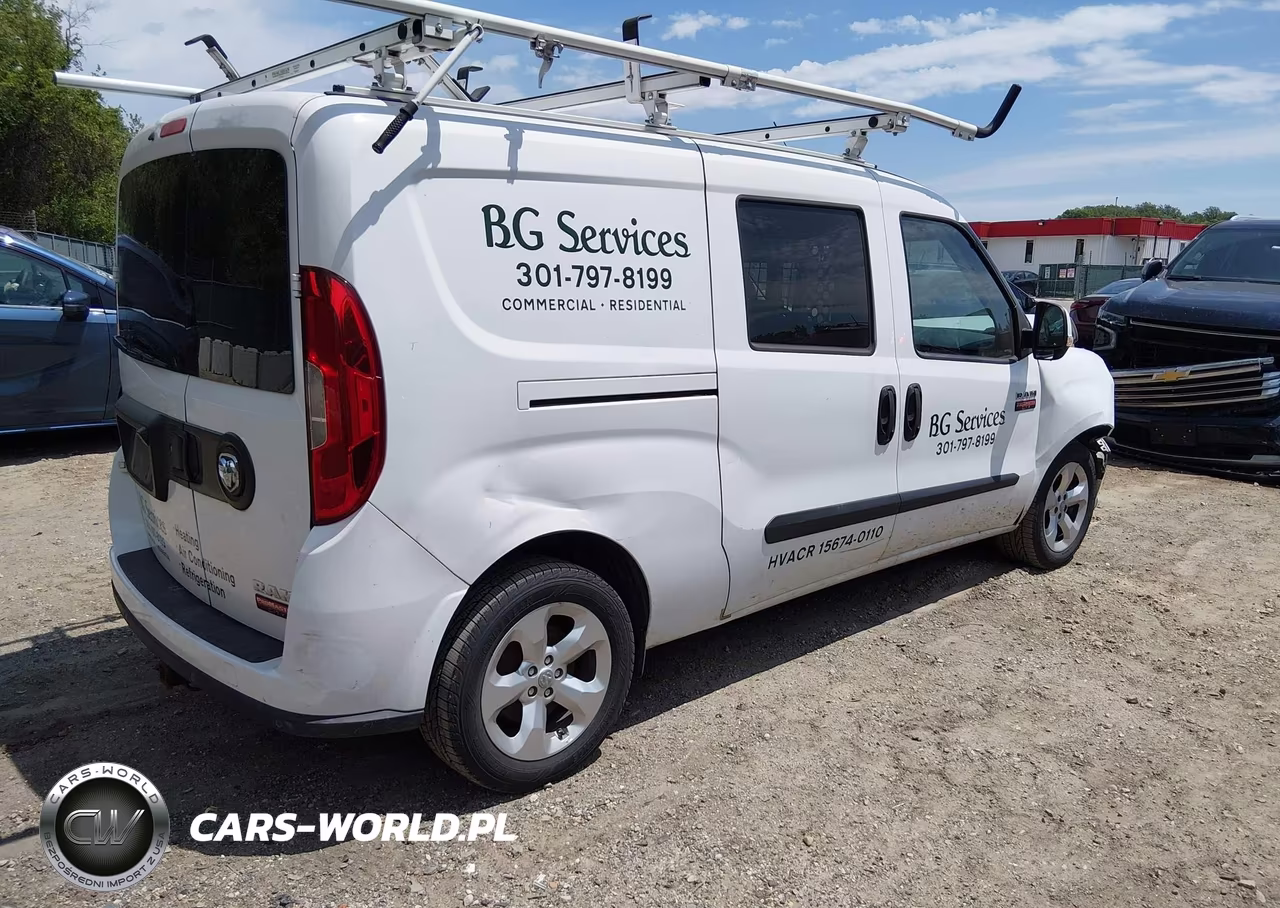 2017 Ram Promaster City Tradesman Slt VIN:ZFBERFBB5H6F44506 - 4