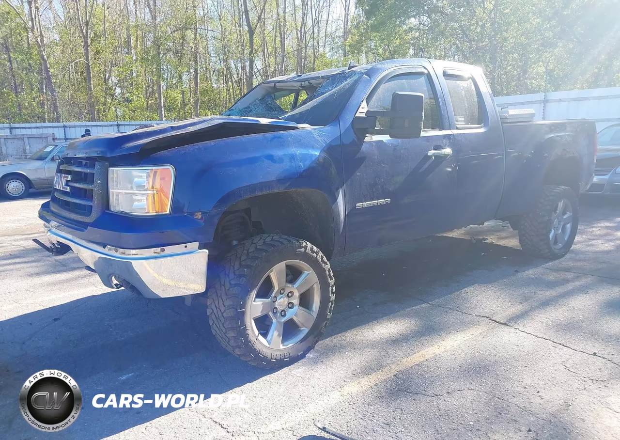 2013 GMC Sierra 1500 Sle VIN:1GTR2VE76DZ119385 - 2