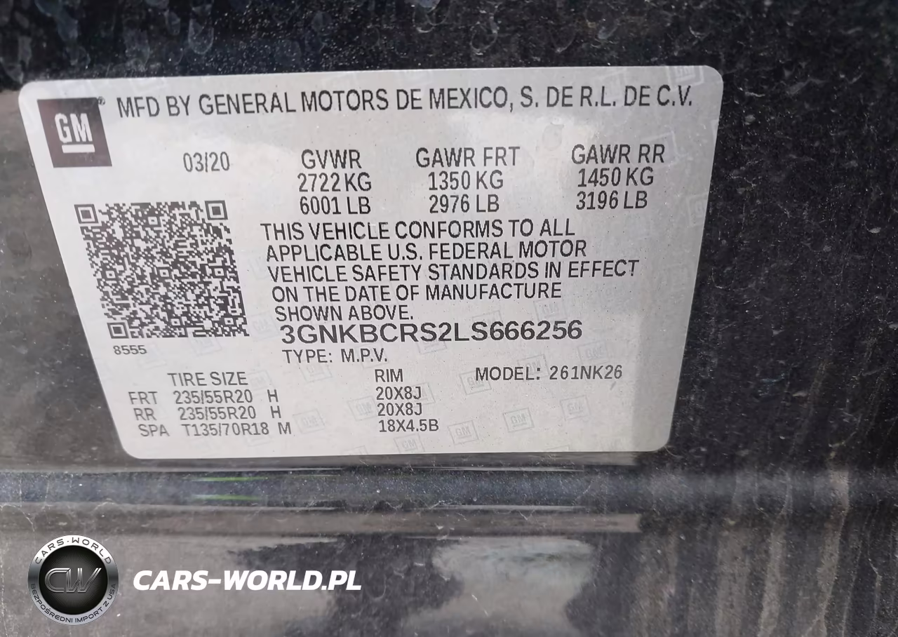 2020 Chevrolet Blazer Fwd 2Lt VIN:3GNKBCRS2LS666256 - 9