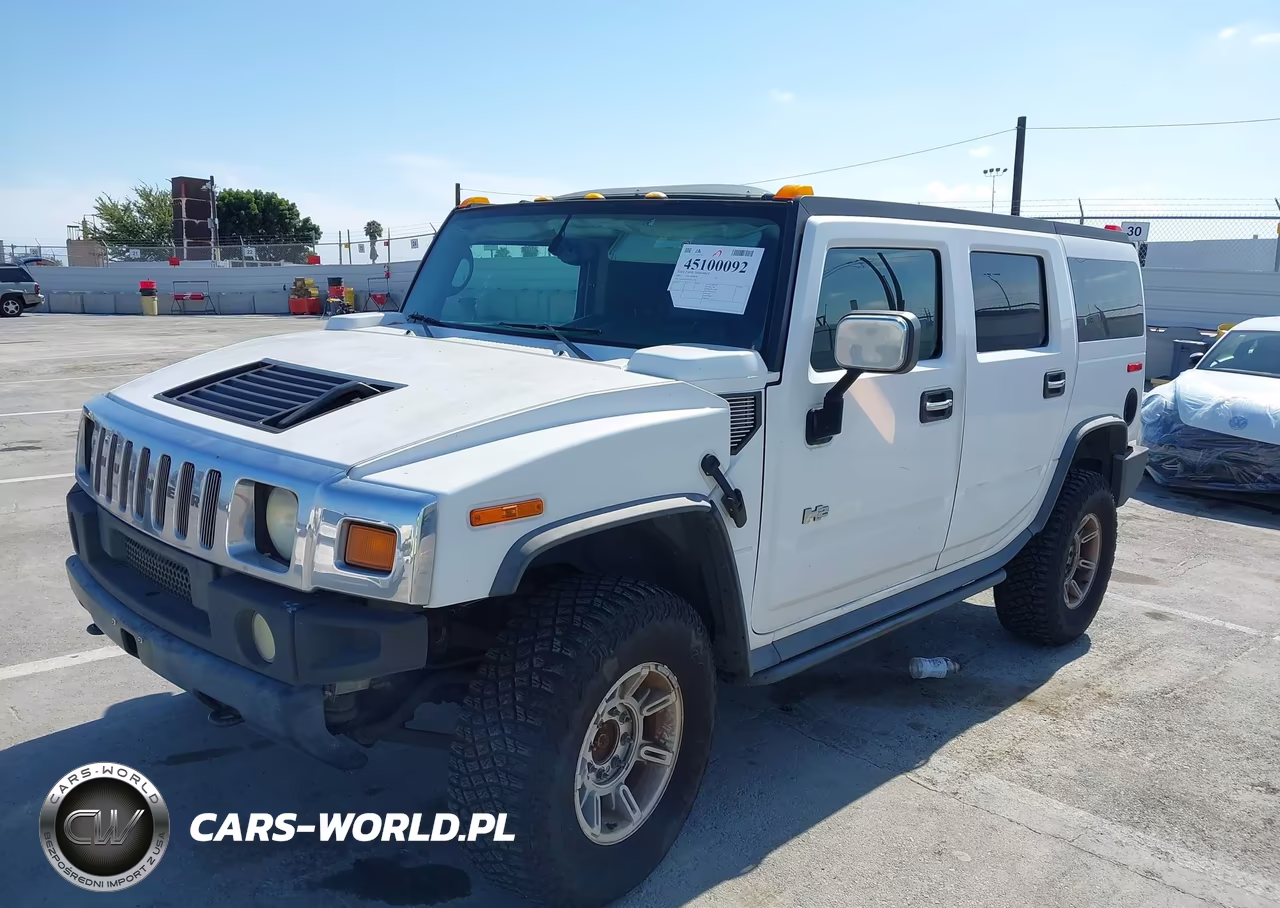 2003 Hummer H2 VIN:5GRGN23U83H121504 - 2