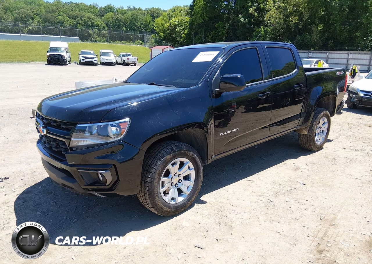 2022 Chevrolet Colorado 4Wd Short Box Lt VIN:1GCGTCEN3N1322676 - 2