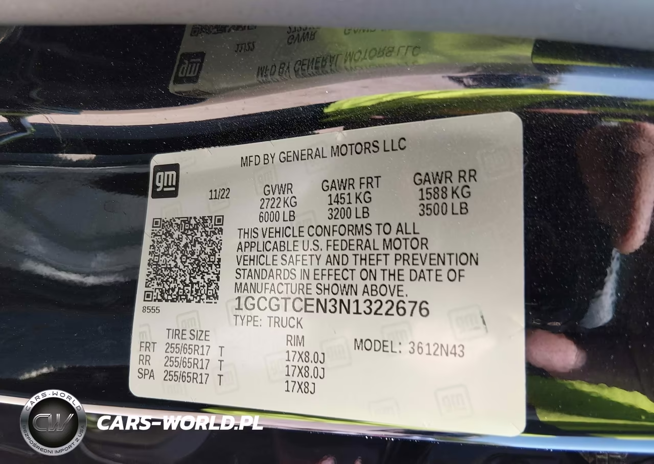 2022 Chevrolet Colorado 4Wd Short Box Lt VIN:1GCGTCEN3N1322676 - 9