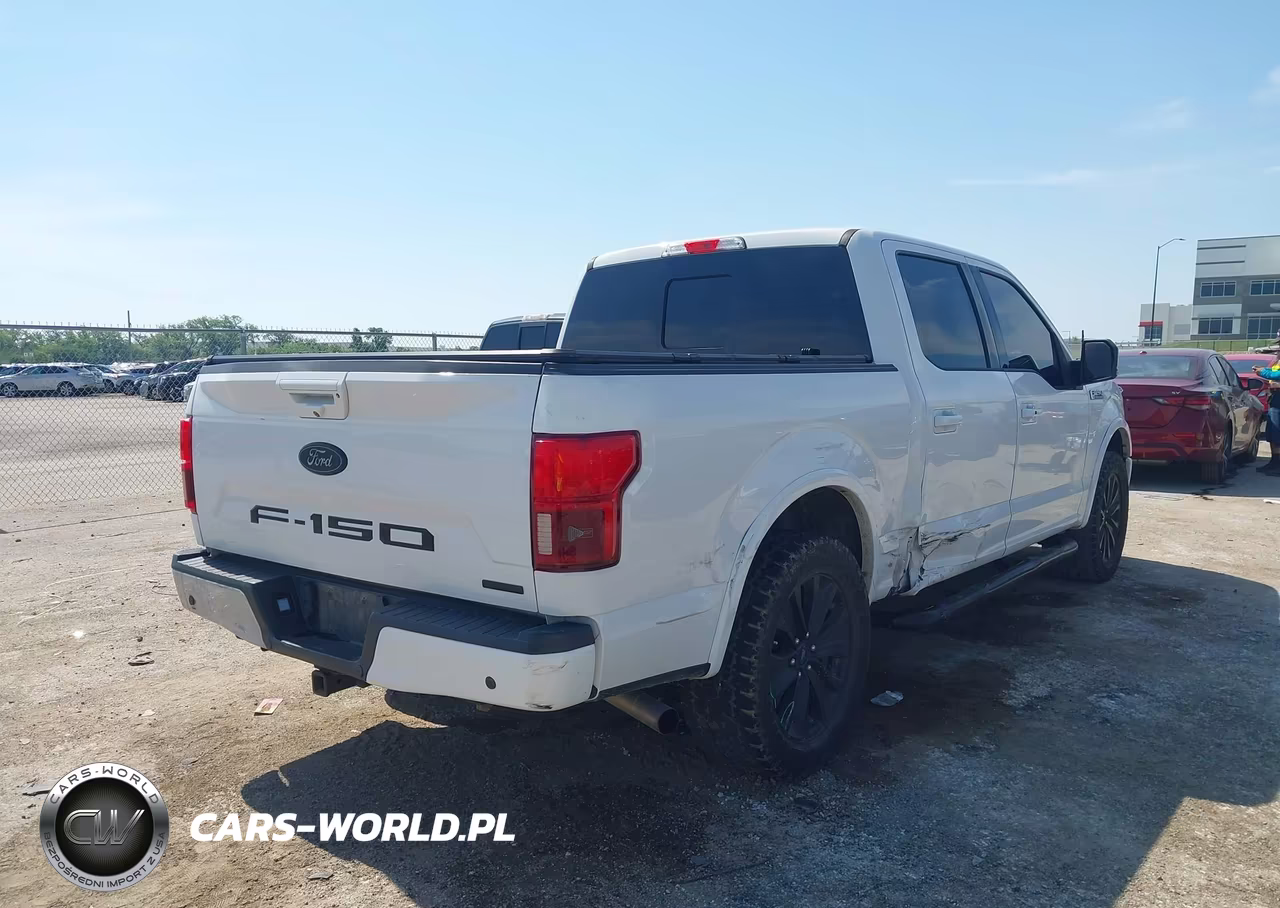 2018 Ford F-150 Lariat VIN:1FTEW1CP3JFA46424 - 4