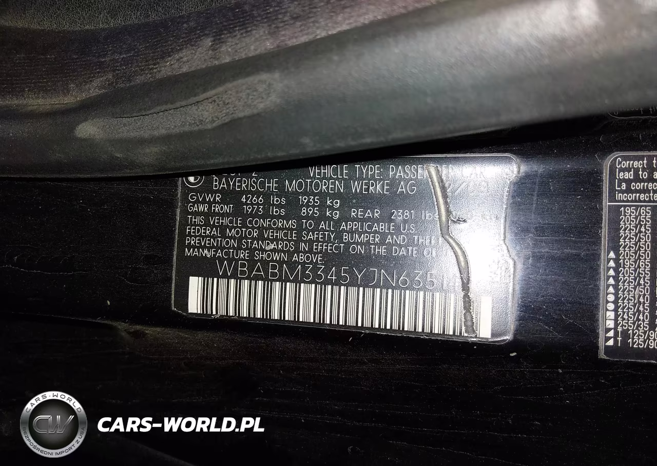 2000 BMW 323Ci VIN:WBABM3345YJN63514 - 9