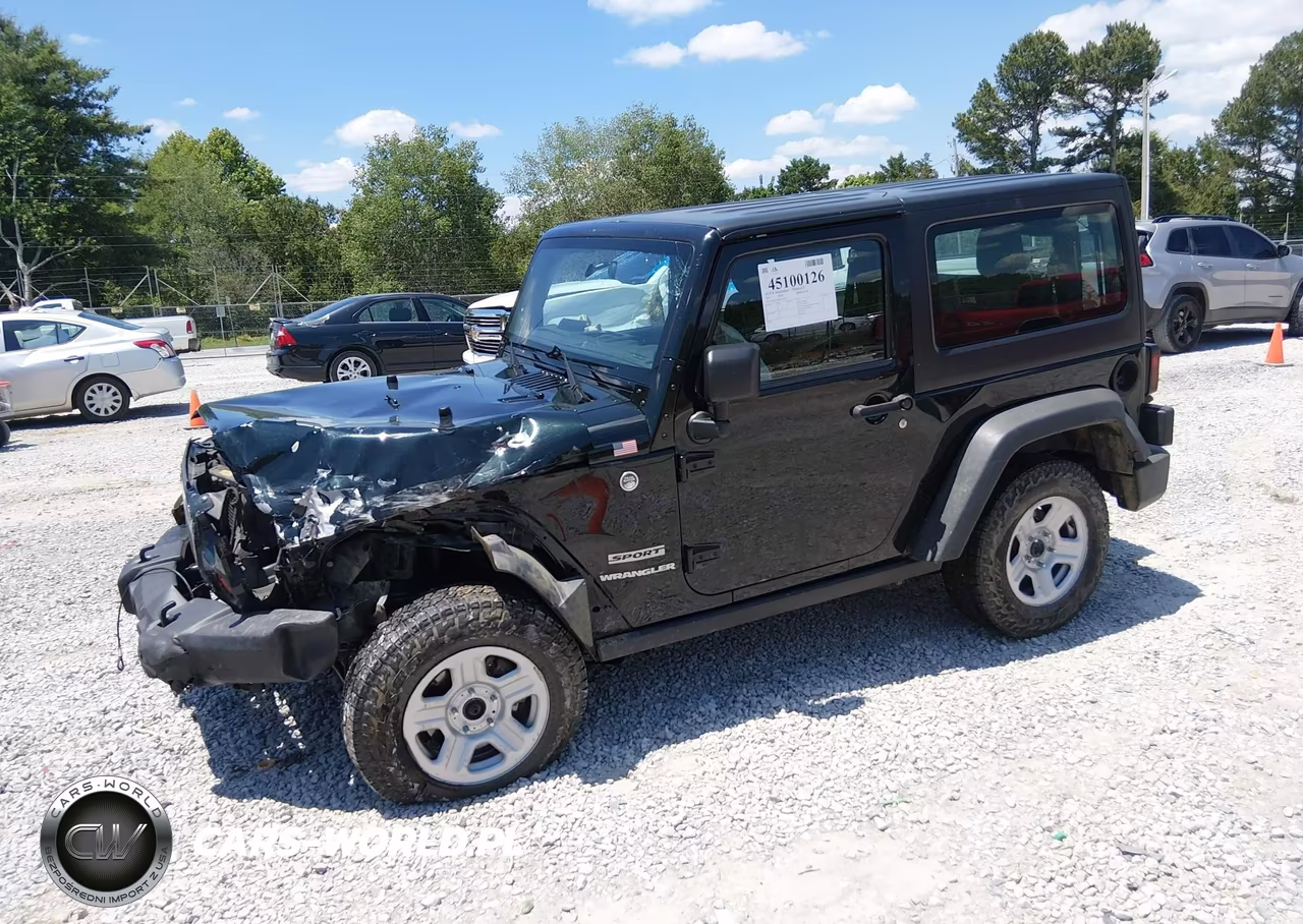 2012 Jeep Wrangler Sport VIN:1C4AJWAG5CL233035 - 2