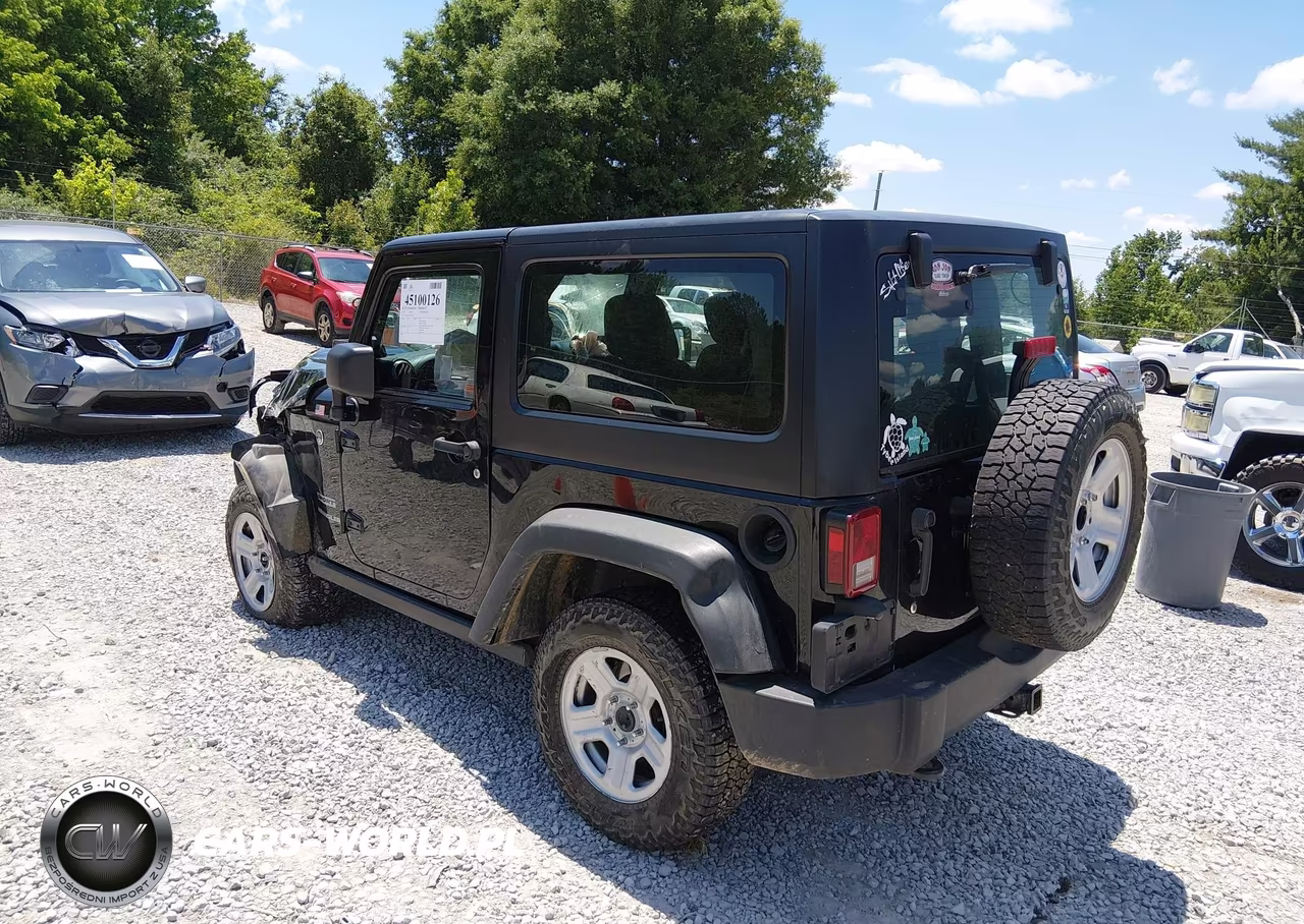 2012 Jeep Wrangler Sport VIN:1C4AJWAG5CL233035 - 3