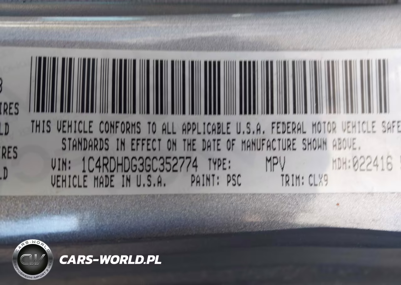 2016 Dodge Durango Limited VIN:1C4RDHDG3GC352774 - 9
