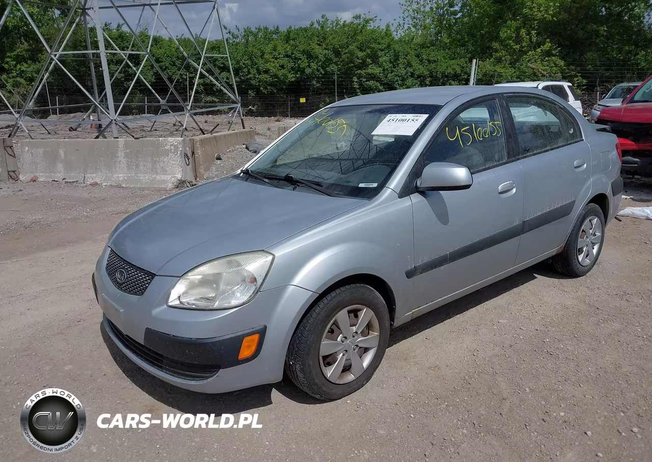 2008 Kia Rio Lx VIN:KNADE123586430273 - 2