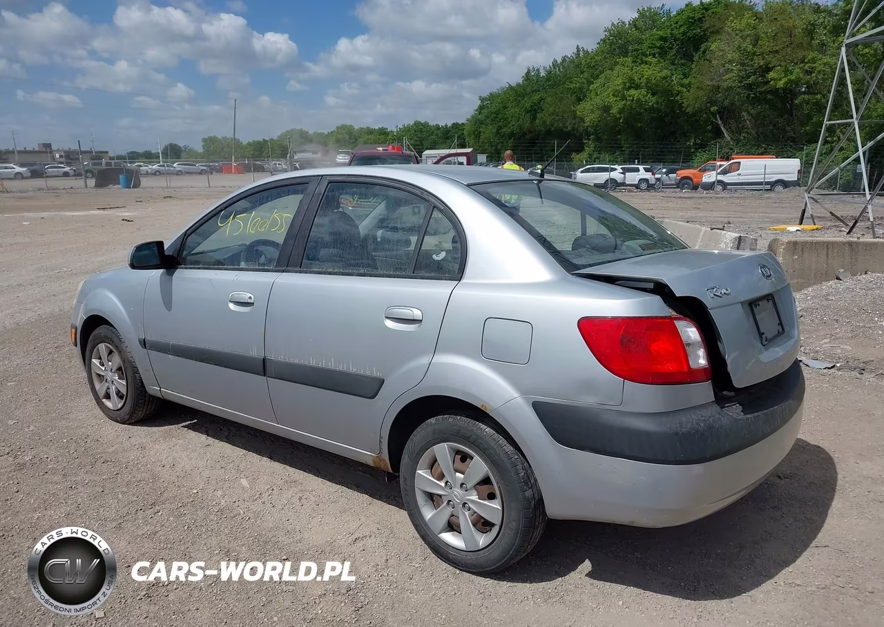 2008 Kia Rio Lx VIN:KNADE123586430273 - 3
