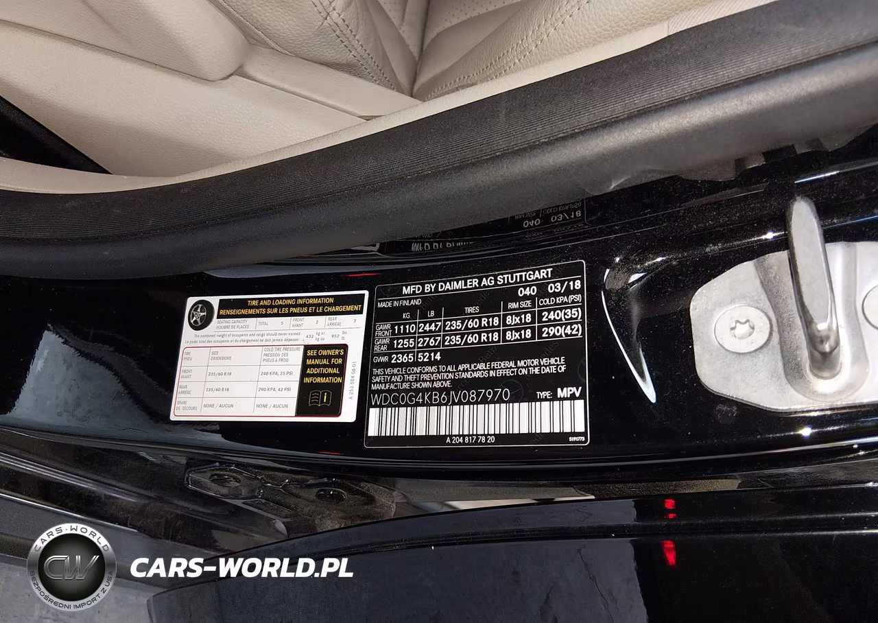 2018 Mercedes-Benz Glc 300 4Matic VIN:WDC0G4KB6JV087970 - 9