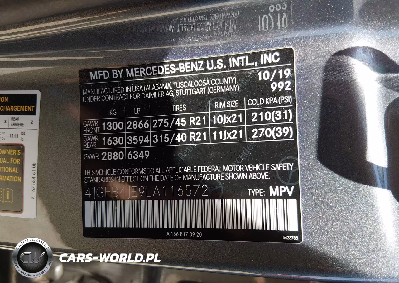 2020 Mercedes-Benz Gle 350 VIN:4JGFB4JE9LA116572 - 9