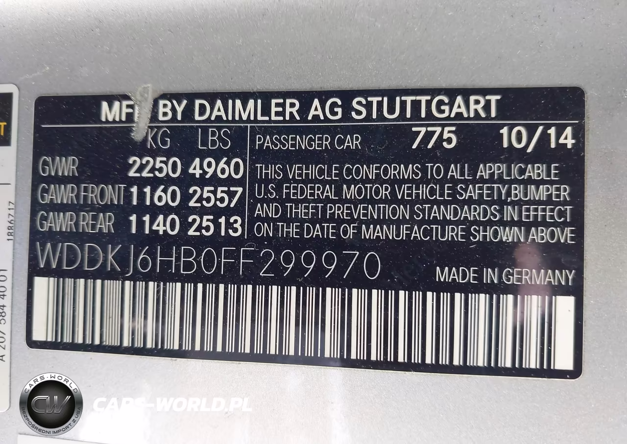 2015 Mercedes-Benz E 400 4Matic VIN:WDDKJ6HB0FF299970 - 9