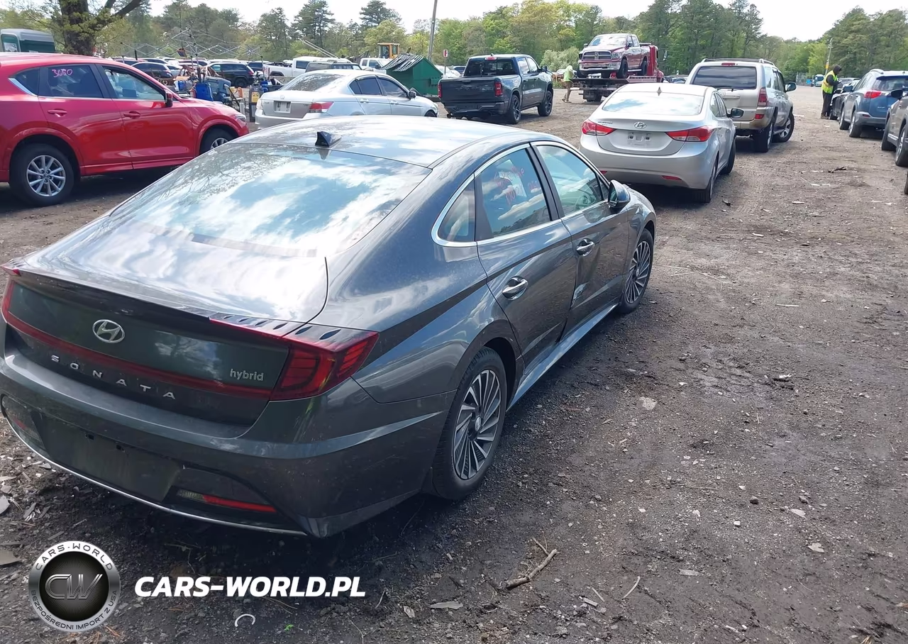 2022 Hyundai Sonata Hybrid Sel VIN:KMHL34JJ9NA050895 - 4