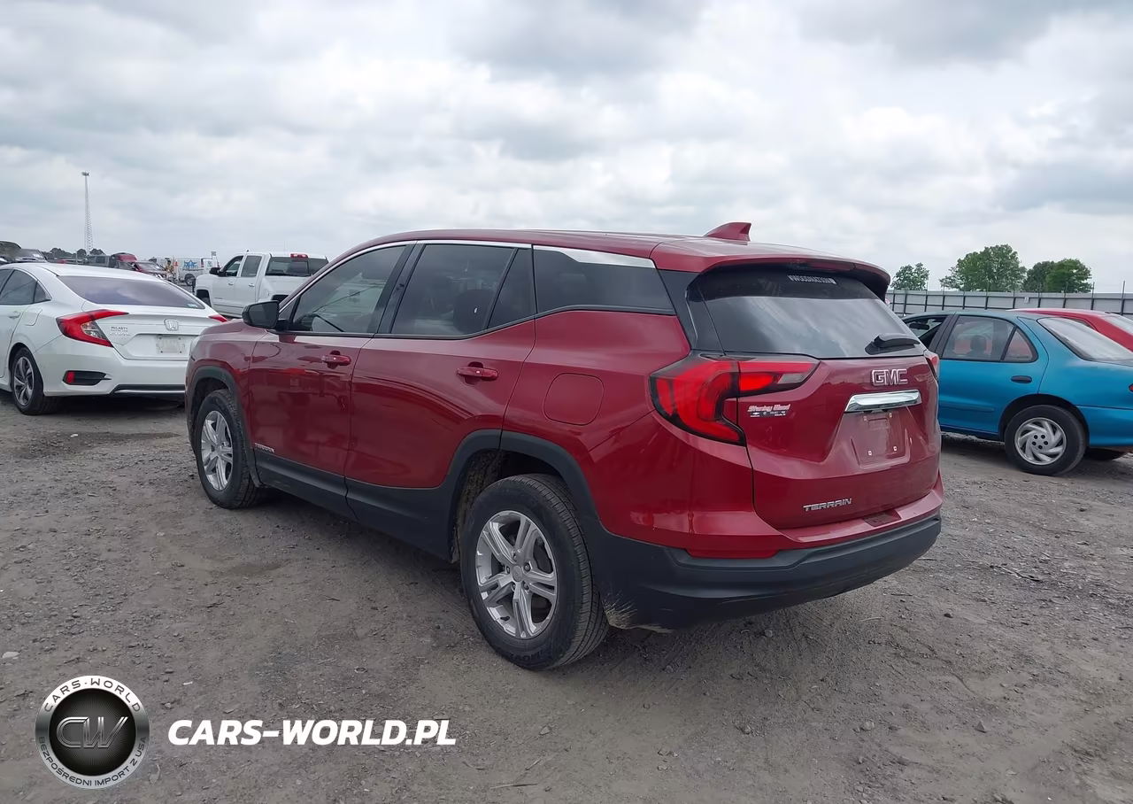 2018 GMC Terrain Sle VIN:3GKALMEV2JL324132 - 3