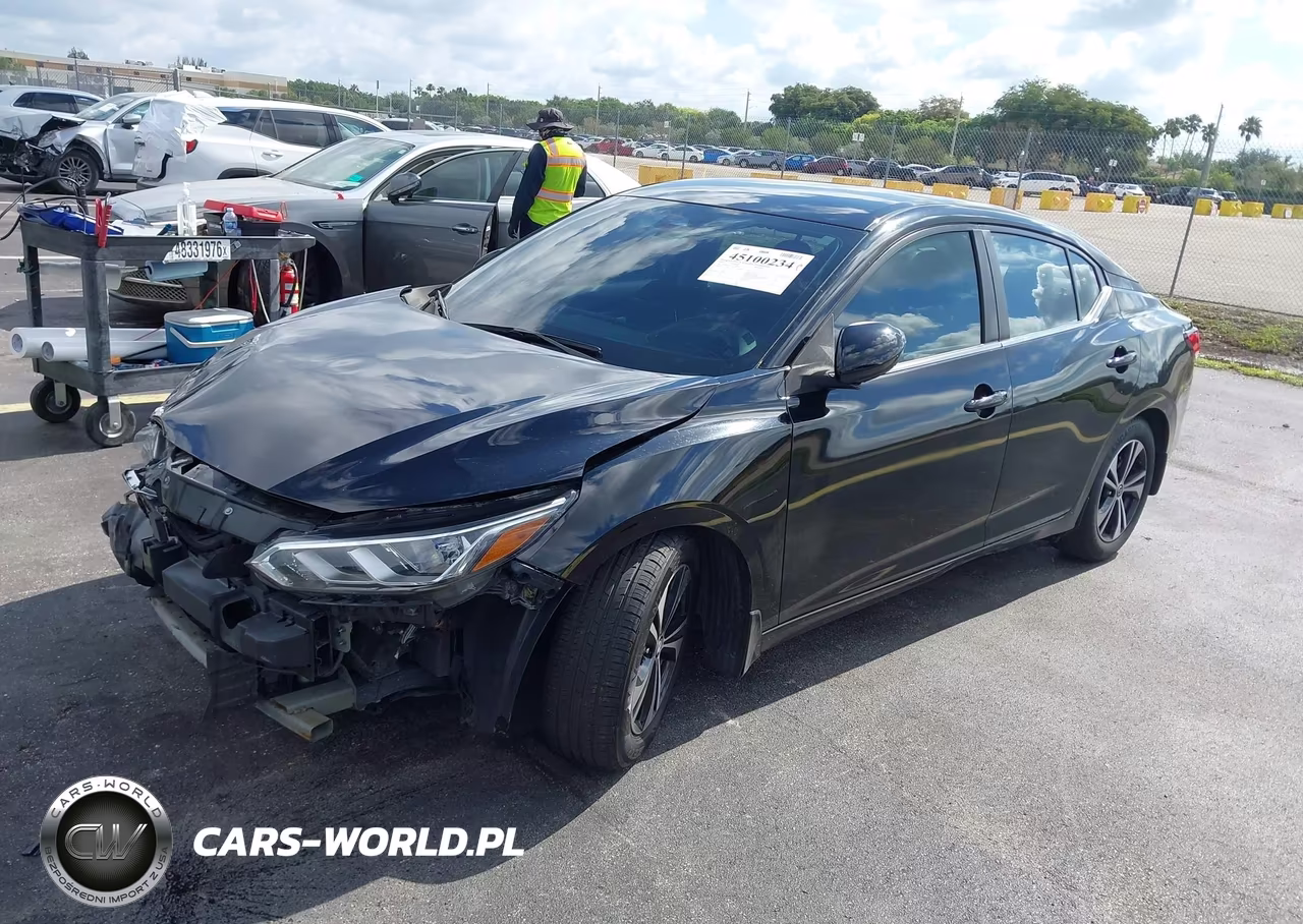 2020 Nissan Sentra Sv Xtronic Cvt VIN:3N1AB8CV3LY243674 - 2