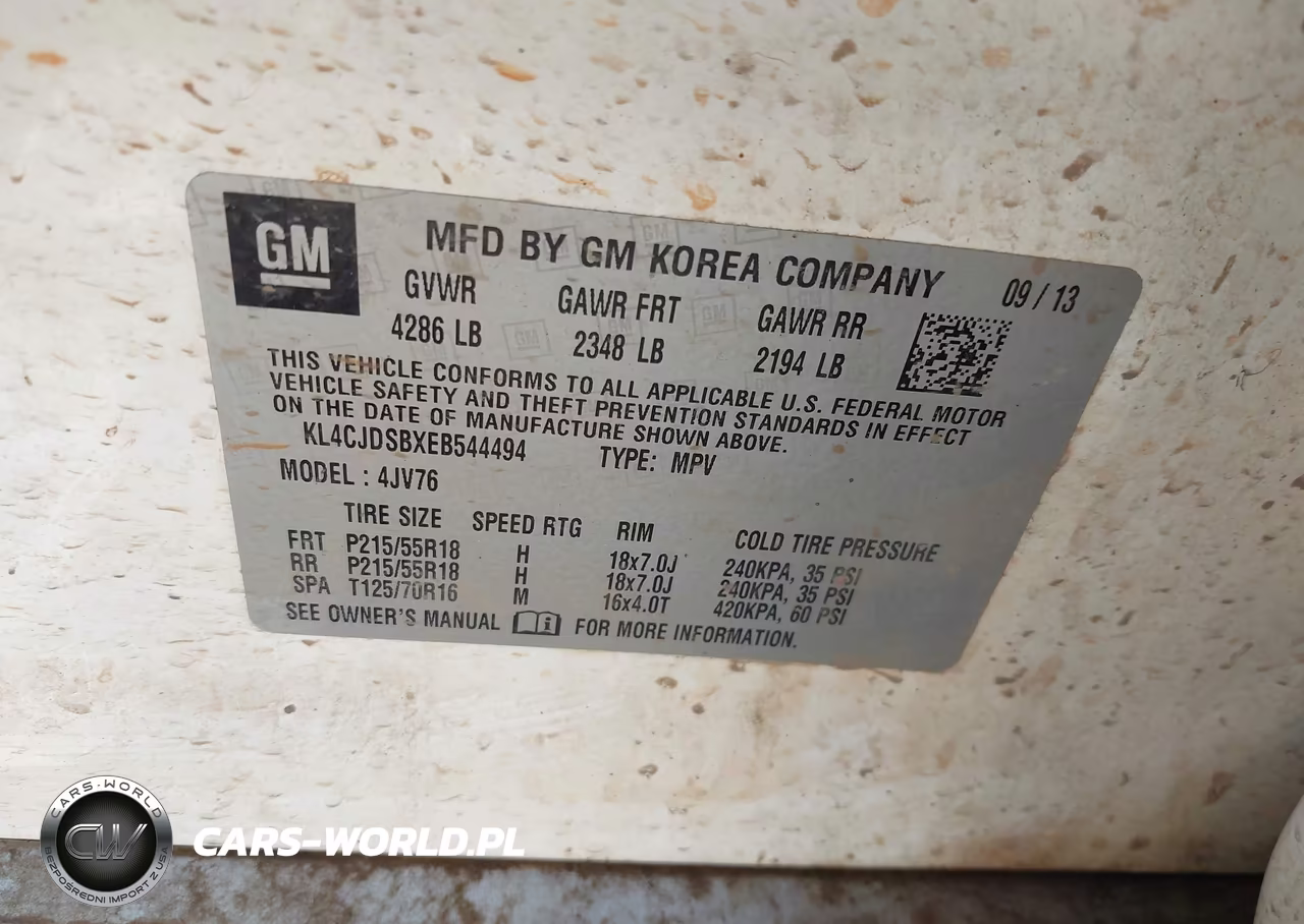 2014 Buick Encore Premium VIN:KL4CJDSBXEB544494 - 9