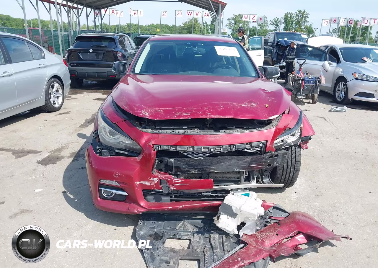 2014 Infiniti Q50 Hybrid Premium VIN:JN1AV7AR6EM701365 - 13