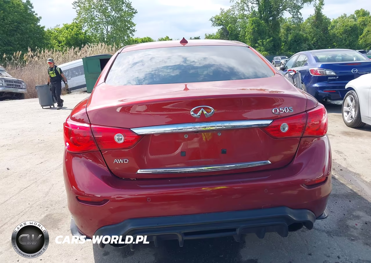 2014 Infiniti Q50 Hybrid Premium VIN:JN1AV7AR6EM701365 - 17