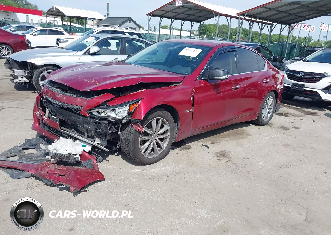 2014 Infiniti Q50 Hybrid Premium VIN:JN1AV7AR6EM701365 - 2