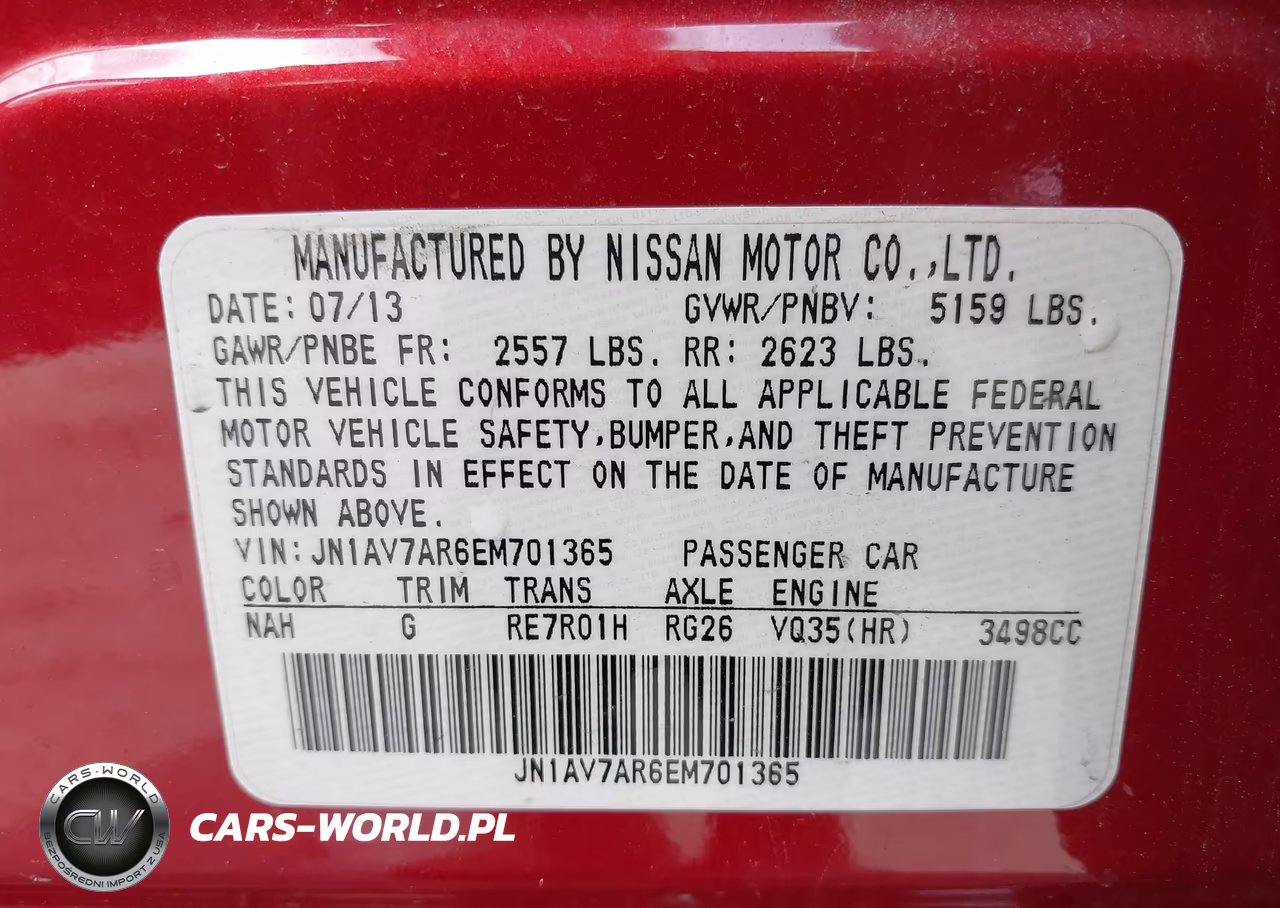 2014 Infiniti Q50 Hybrid Premium VIN:JN1AV7AR6EM701365 - 9
