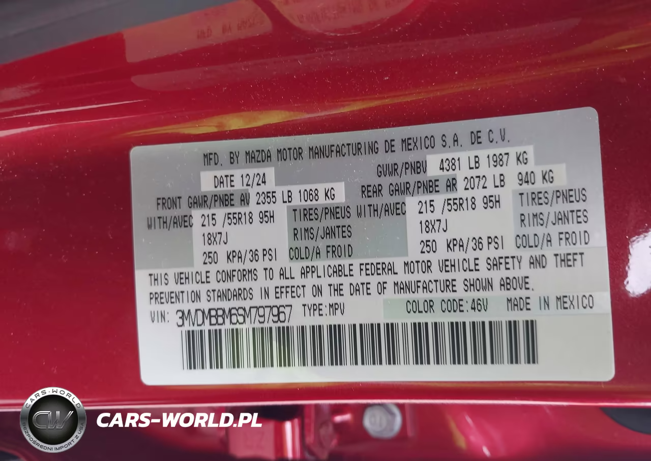 2025 Mazda Cx-30 2.5 S Select Sport VIN:3MVDMBBM6SM797967 - 9