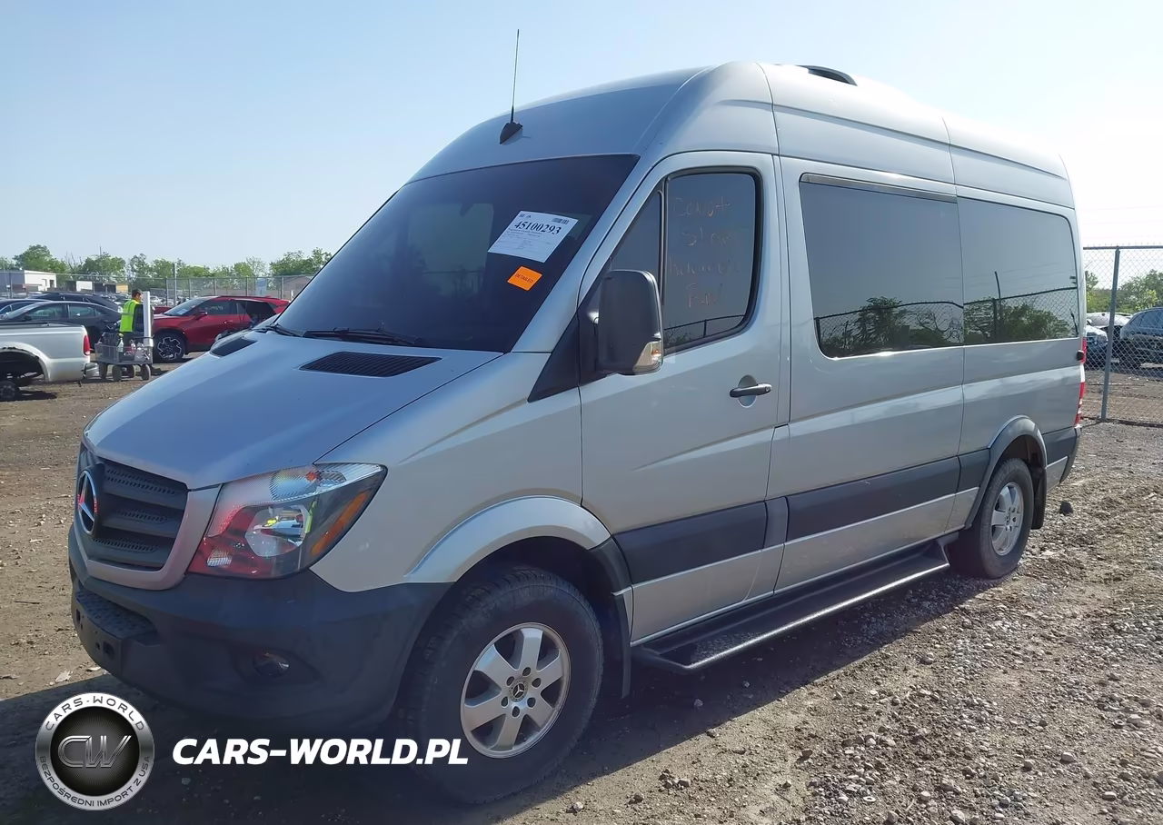 2018 Mercedes-Benz Sprinter 2500 Standard Roof V6 VIN:8BRPE7CD0JE158963 - 2