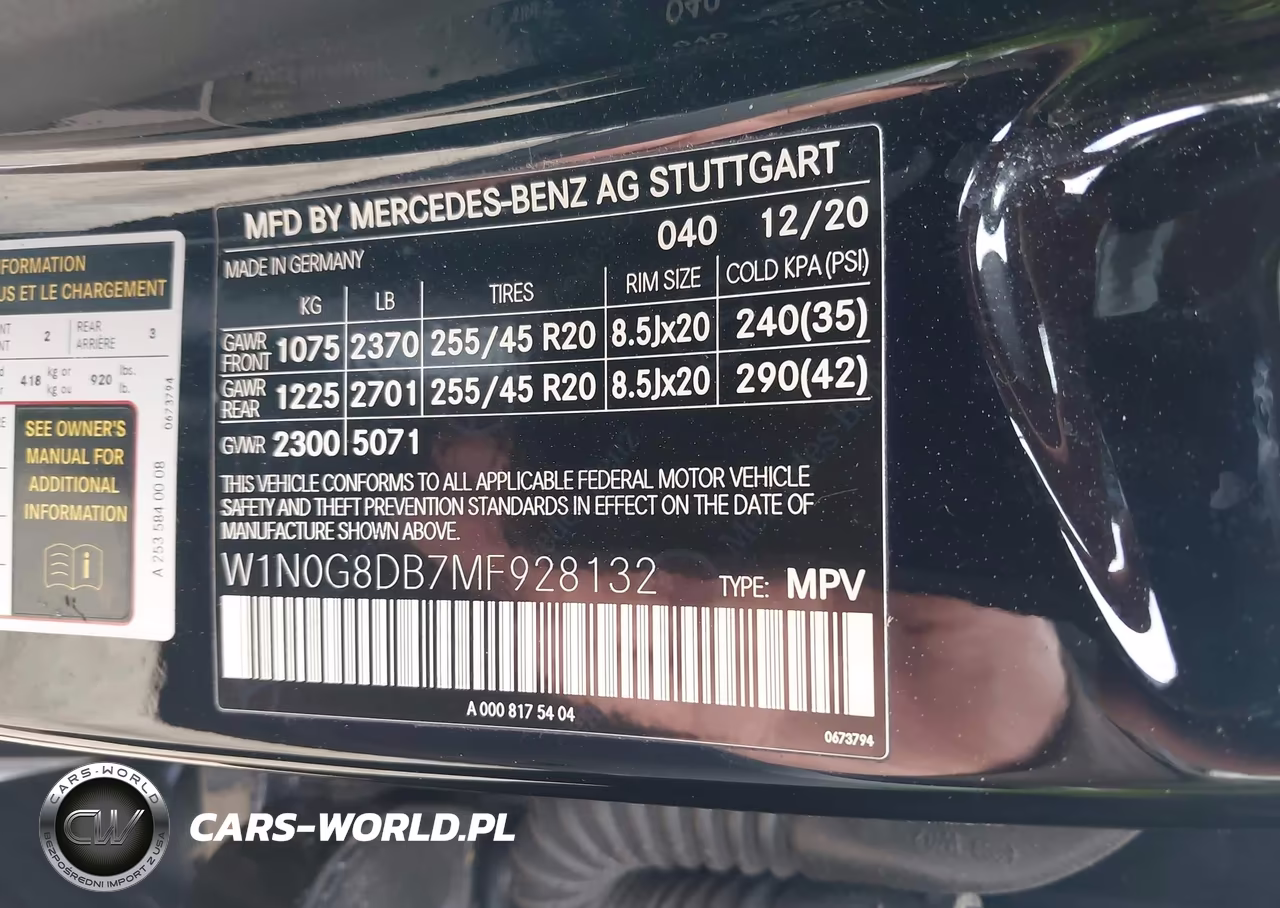 2021 Mercedes-Benz Glc 300 Suv VIN:W1N0G8DB7MF928132 - 9