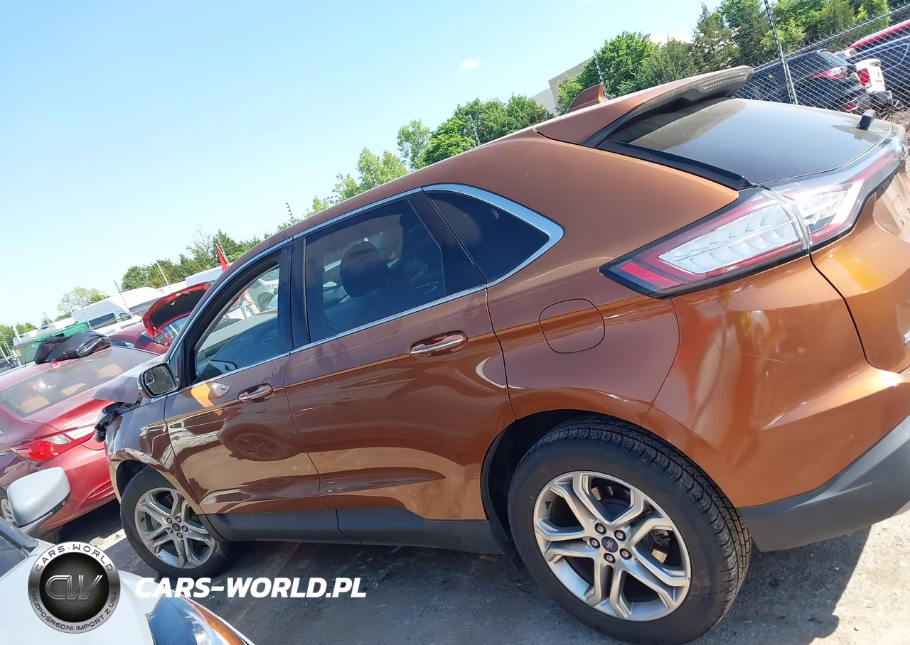 2017 Ford Edge Titanium VIN:2FMPK4K93HBB29030 - 14