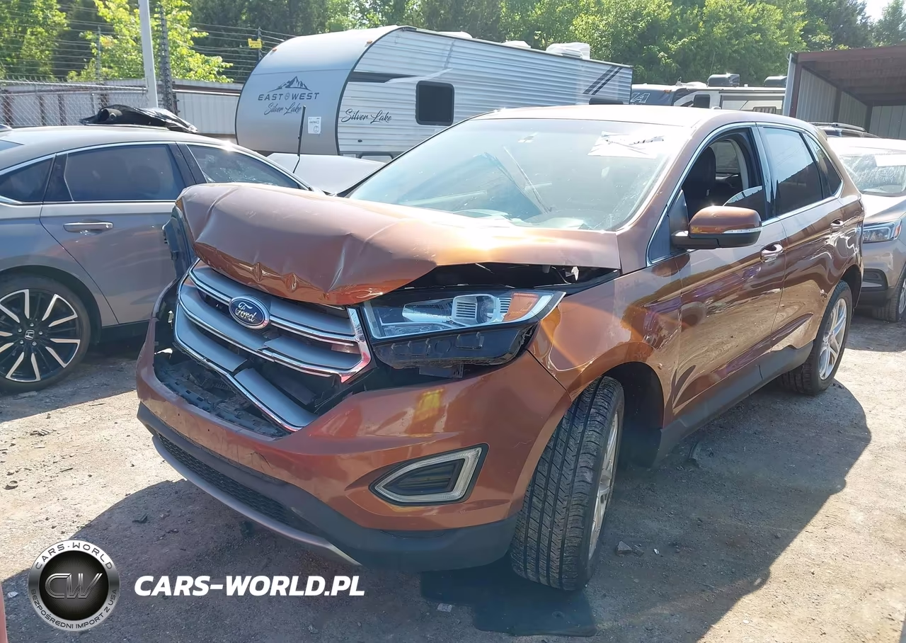 2017 Ford Edge Titanium VIN:2FMPK4K93HBB29030 - 2