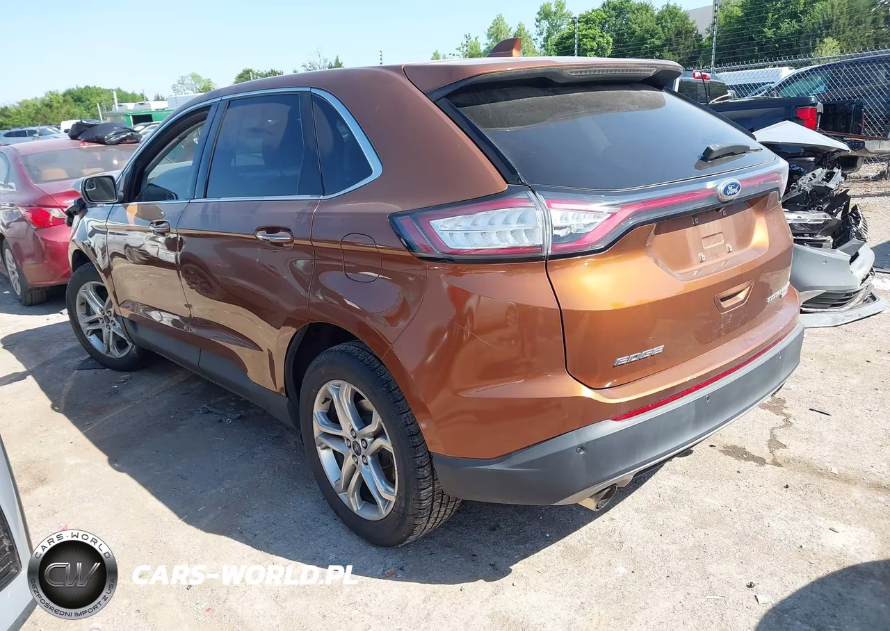 2017 Ford Edge Titanium VIN:2FMPK4K93HBB29030 - 3