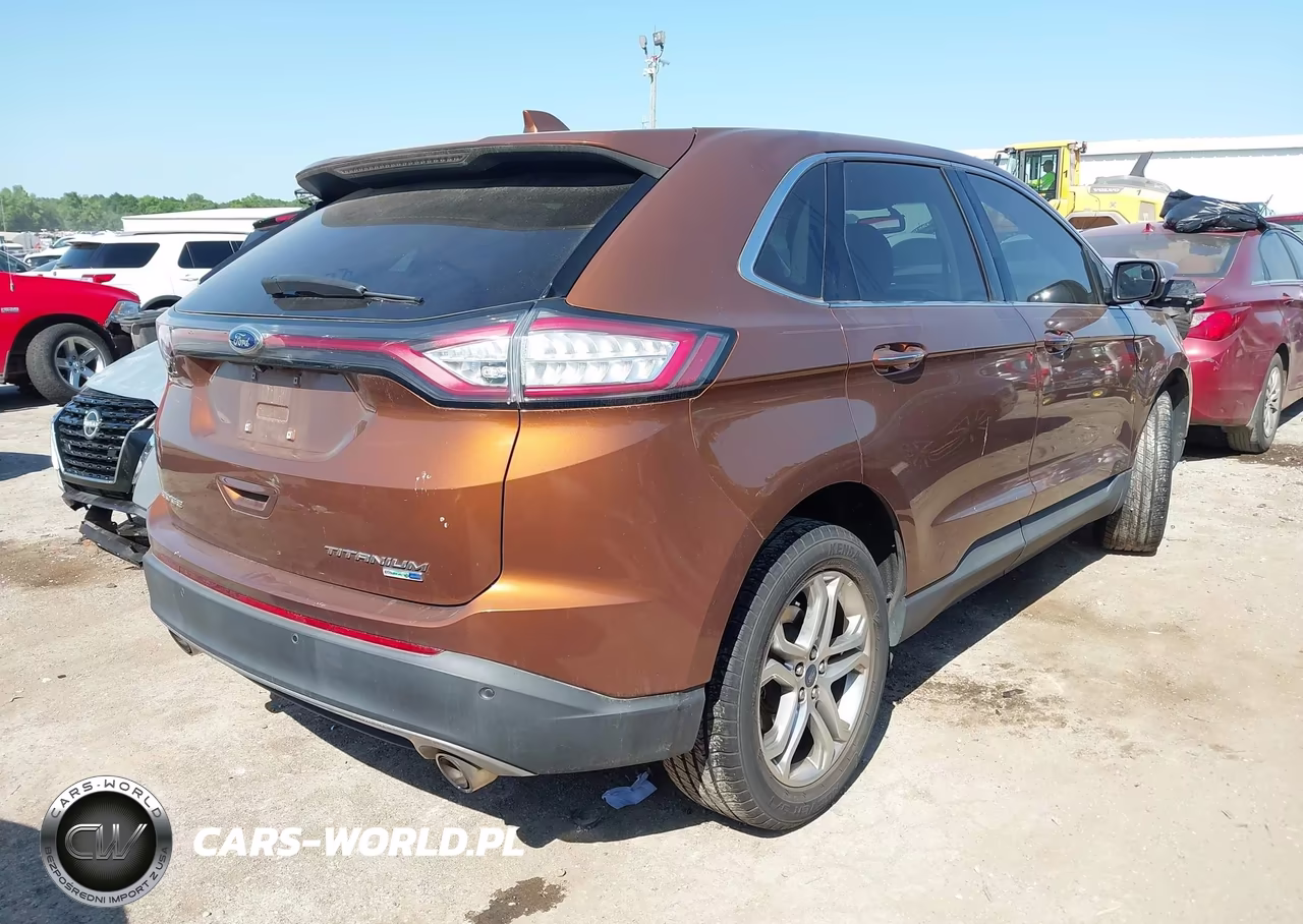 2017 Ford Edge Titanium VIN:2FMPK4K93HBB29030 - 4