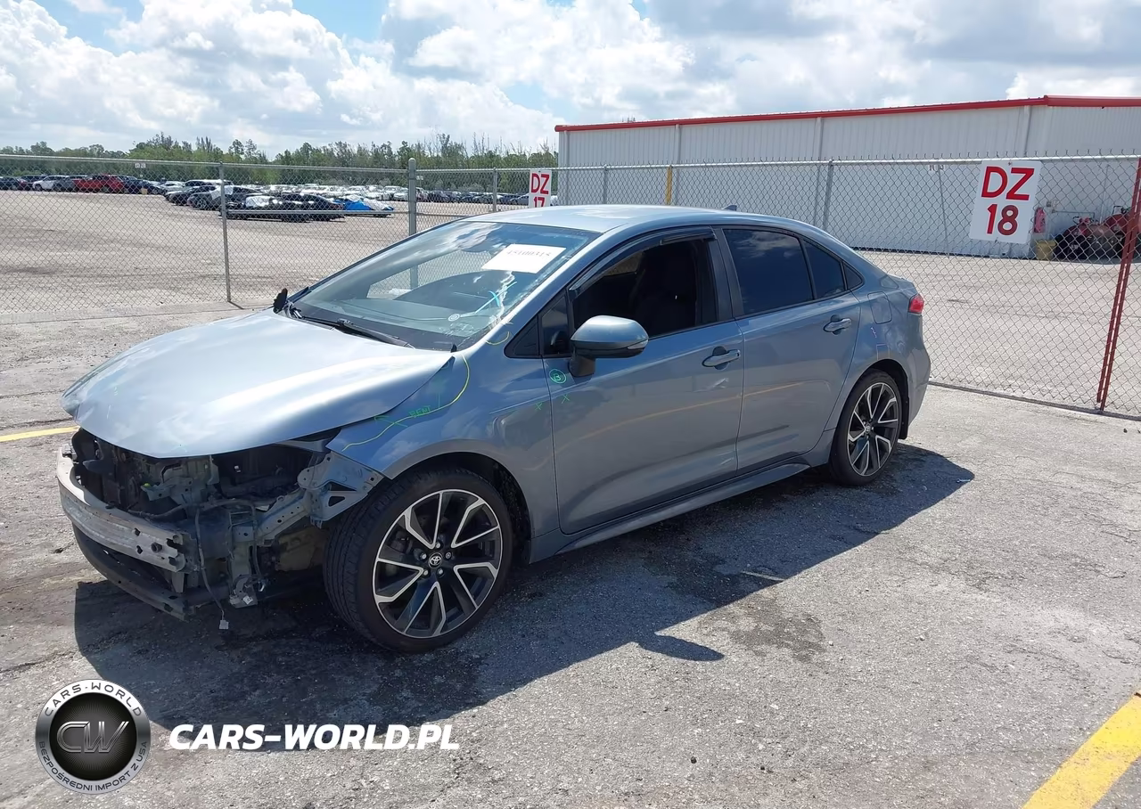2021 Toyota Corolla Se VIN:JTDS4MCE8MJ077999 - 2