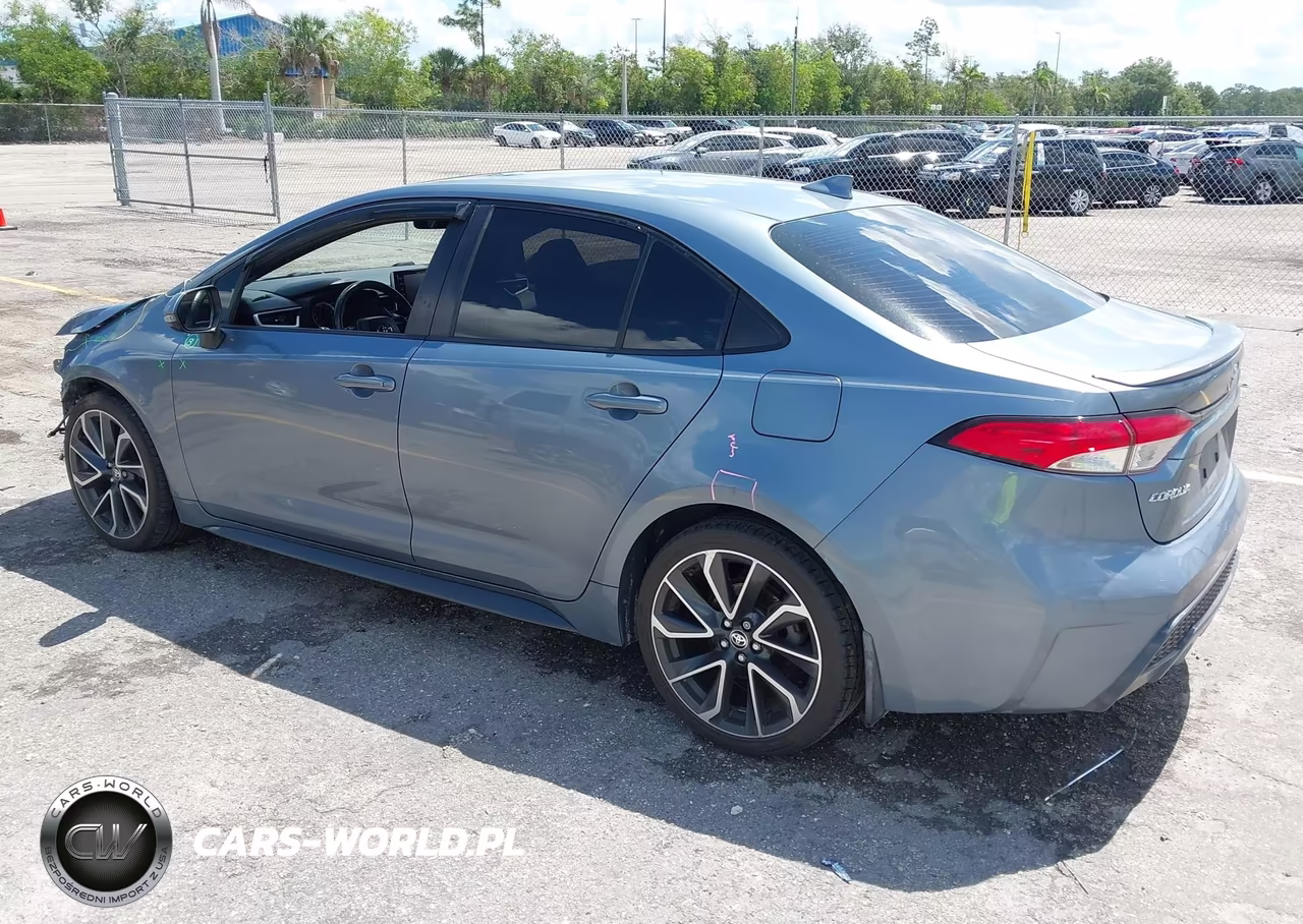 2021 Toyota Corolla Se VIN:JTDS4MCE8MJ077999 - 3