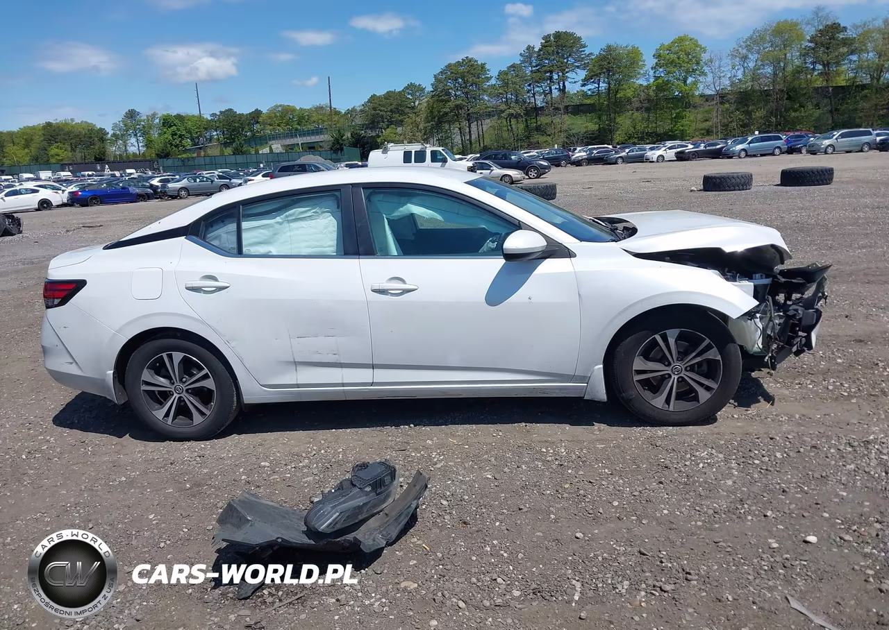 2021 Nissan Sentra Sv Xtronic Cvt VIN:3N1AB8CVXMY317691 - 14