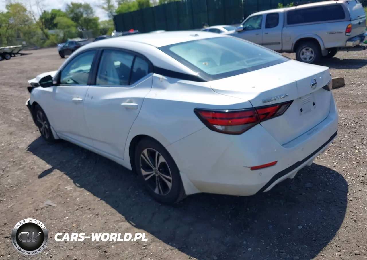 2021 Nissan Sentra Sv Xtronic Cvt VIN:3N1AB8CVXMY317691 - 3
