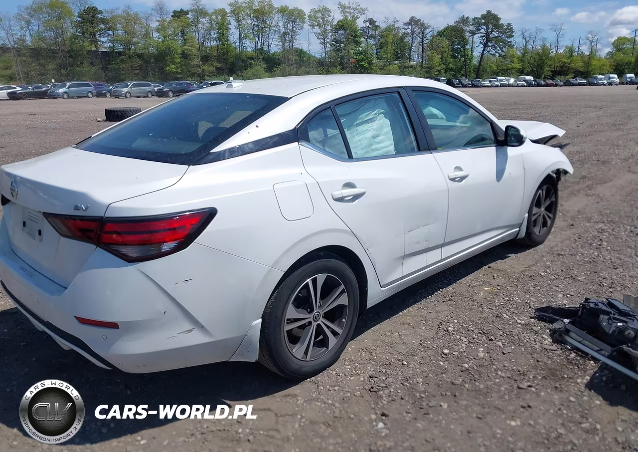 2021 Nissan Sentra Sv Xtronic Cvt VIN:3N1AB8CVXMY317691 - 4