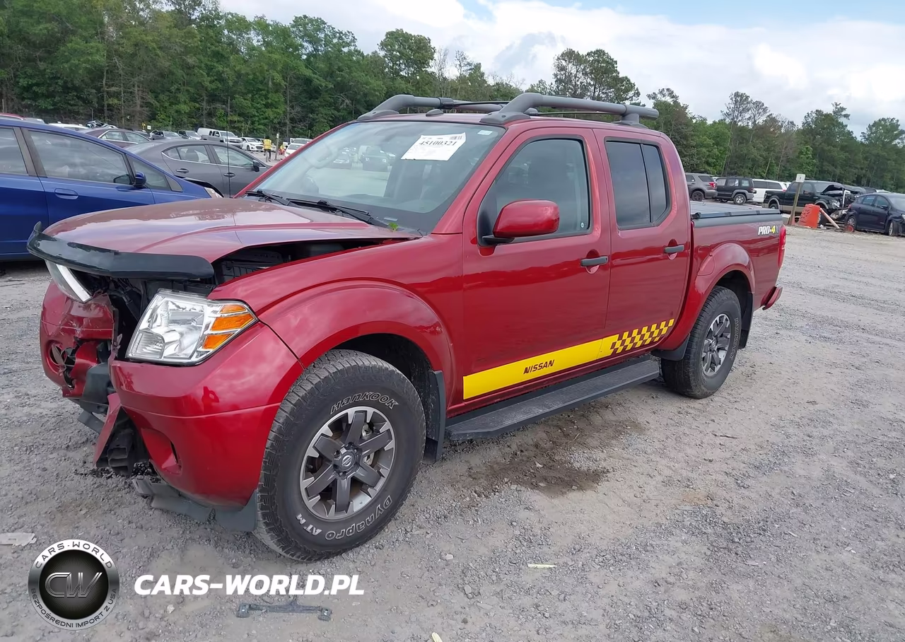 2020 Nissan Frontier Pro-4X 4X4 VIN:1N6ED0EB8LN702480 - 2