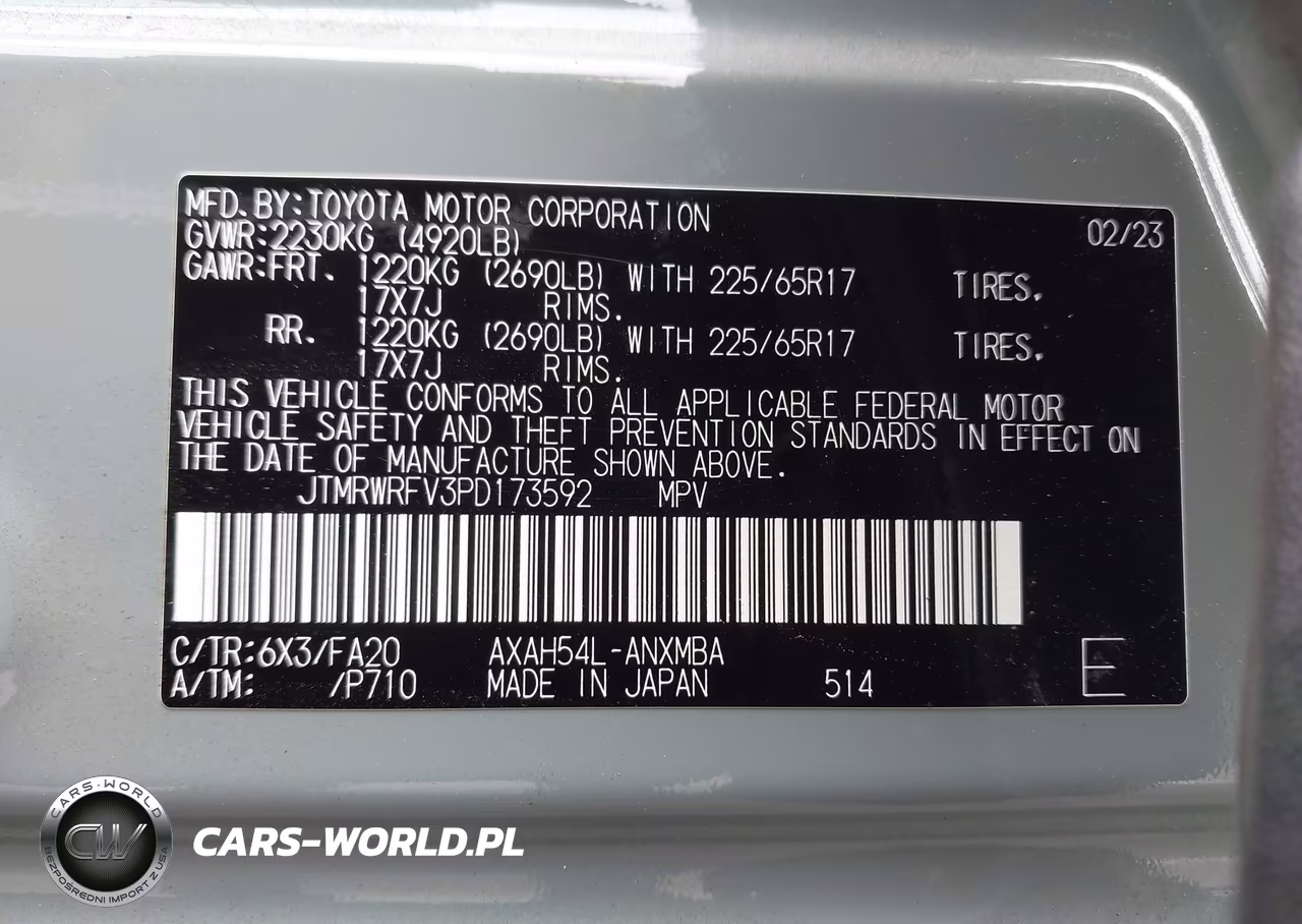 2023 Toyota Rav4 Hybrid Xle VIN:JTMRWRFV3PD173592 - 9
