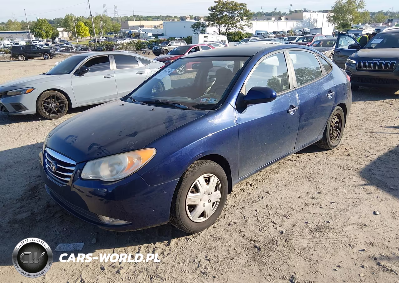 2010 Hyundai Elantra Gls VIN:KMHDU4AD2AU830502 - 2