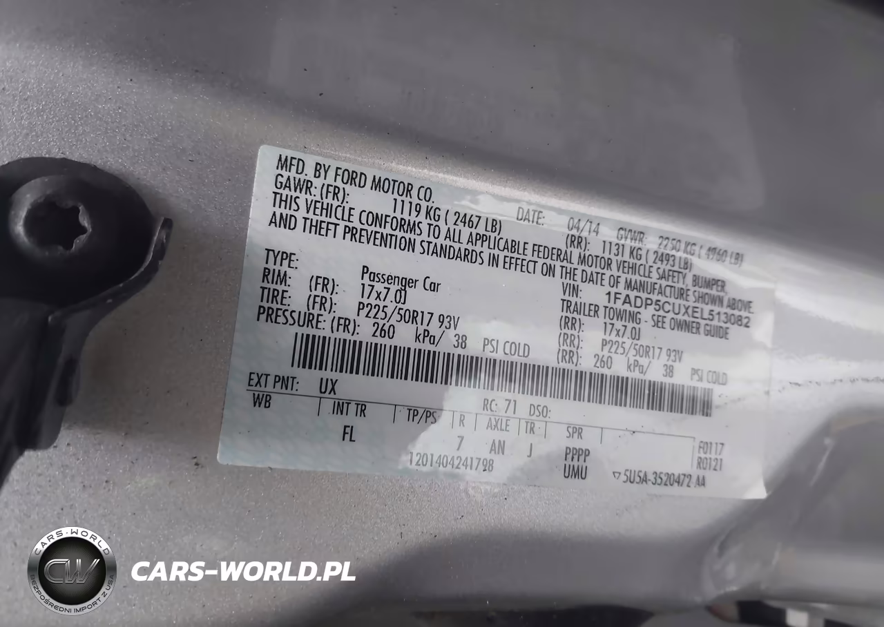 2014 Ford C-Max Energi Sel VIN:1FADP5CUXEL513082 - 9