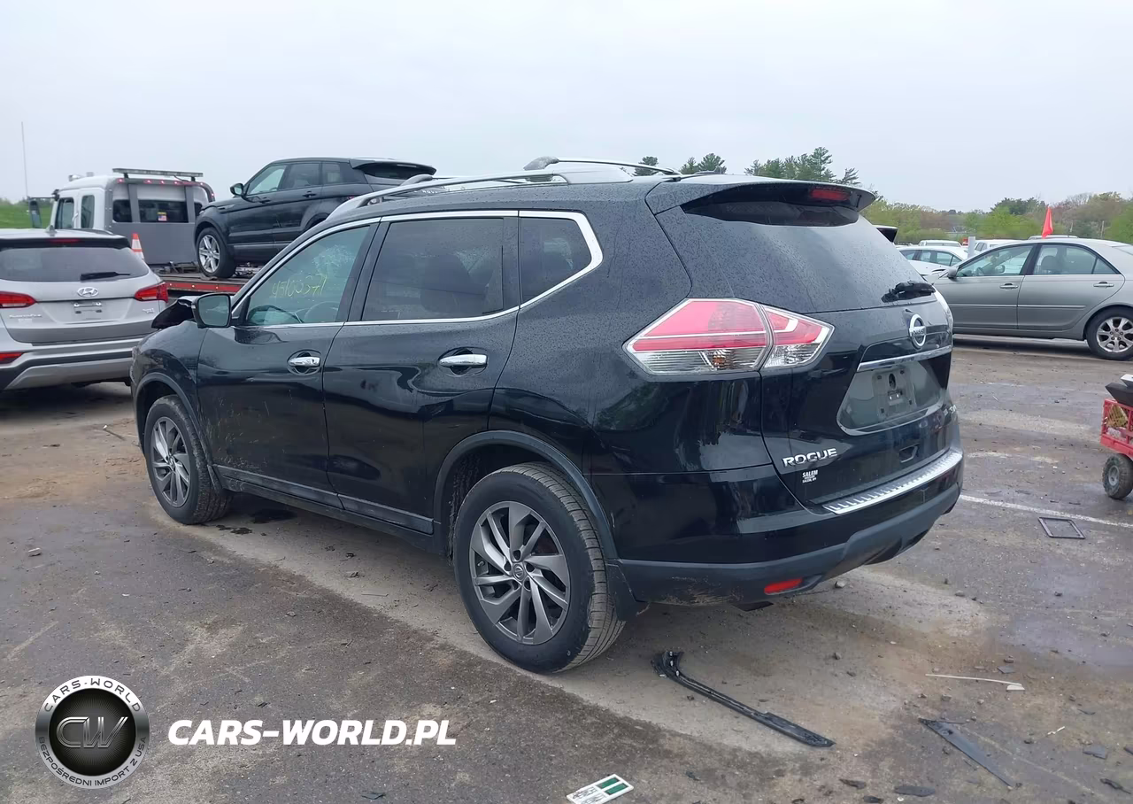 2015 Nissan Rogue Sl VIN:5N1AT2MV0FC803424 - 3
