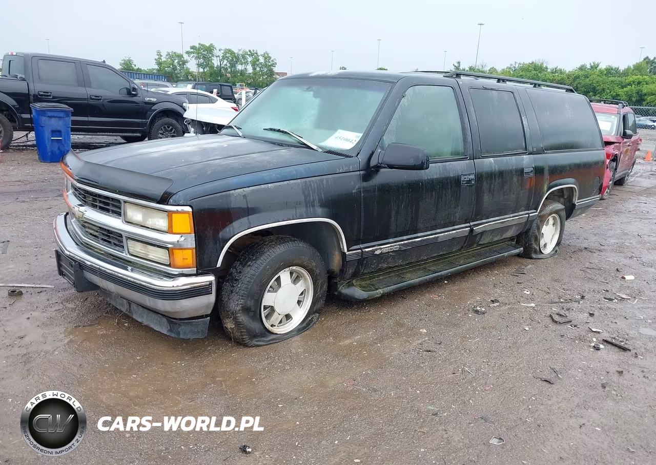 1996 Chevrolet Suburban C1500 VIN:3GNEC16R1TG114430 - 2