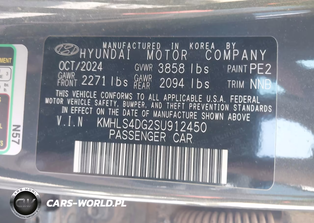 2025 Hyundai Elantra Sel Convenience VIN:KMHLS4DG2SU912450 - 9