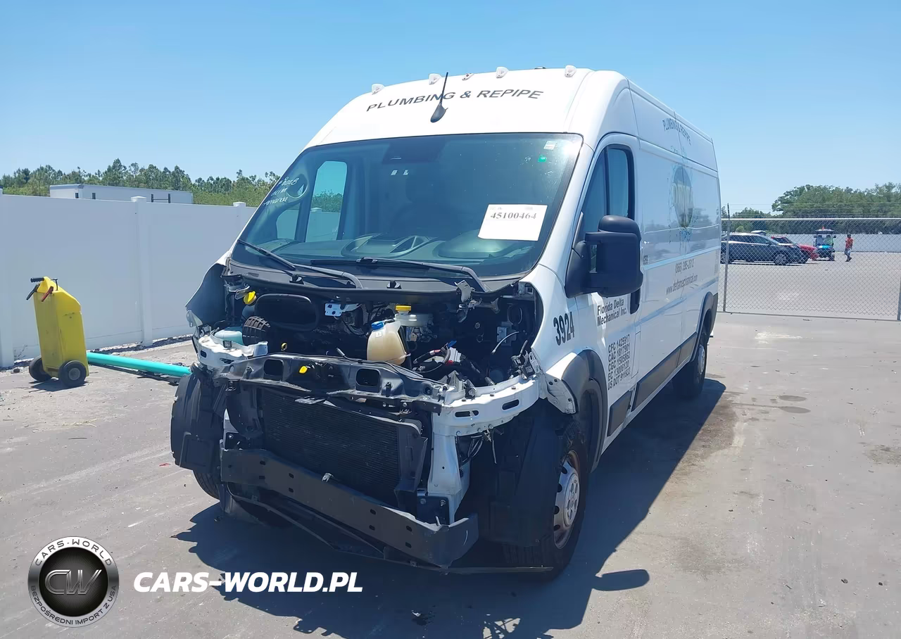 2022 Ram Promaster 2500 High Roof 159 Wb VIN:3C6LRVDG3NE113924 - 2